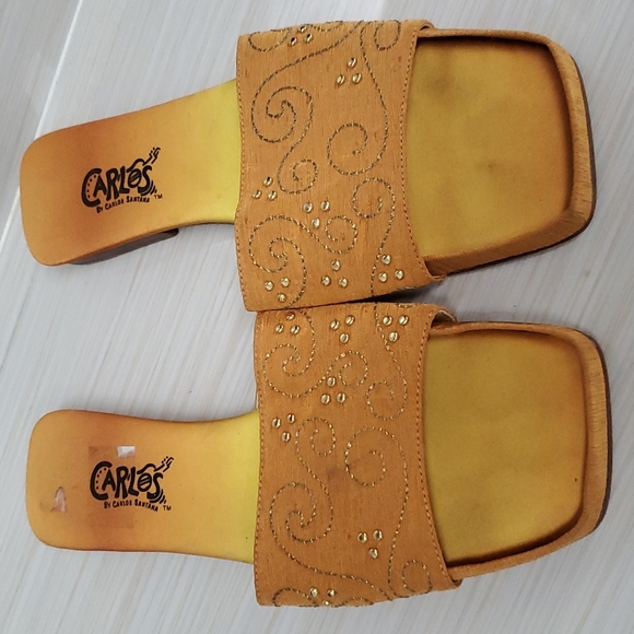 Carlos by Carlos Santana Corazon Slide Sandals - Picture 1 of 8